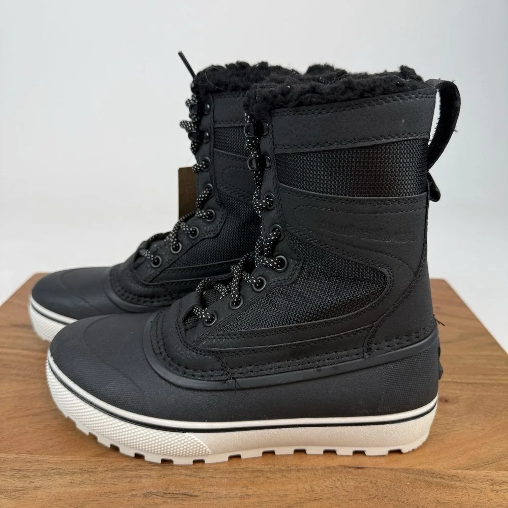 New NWOB Big Kids Quicksilver Sub Zero Hi Insulated Winter Snow Boots Sz 3 Y